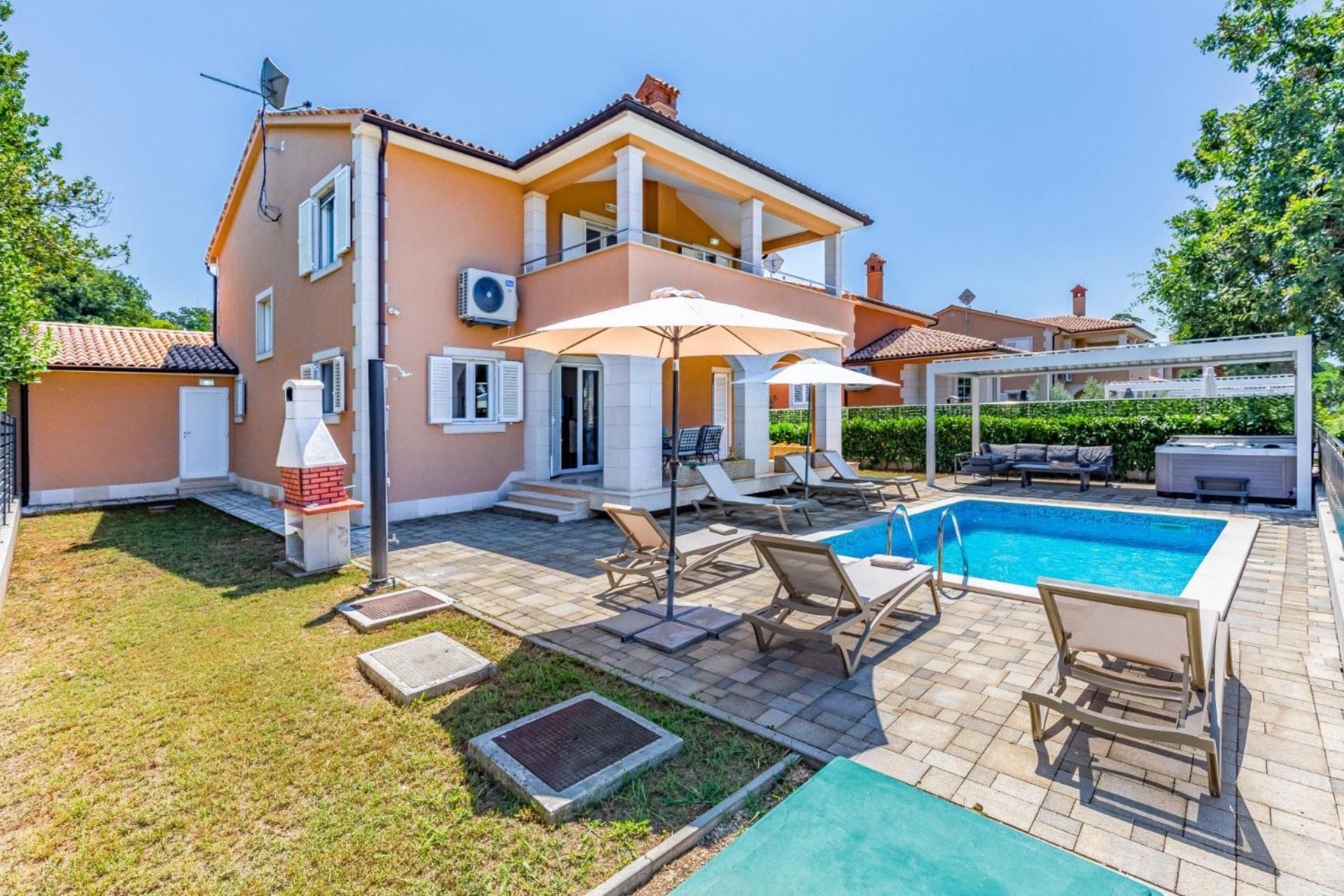 Villas Lotus With Pool And Jacuzzi Pula Buitenkant foto