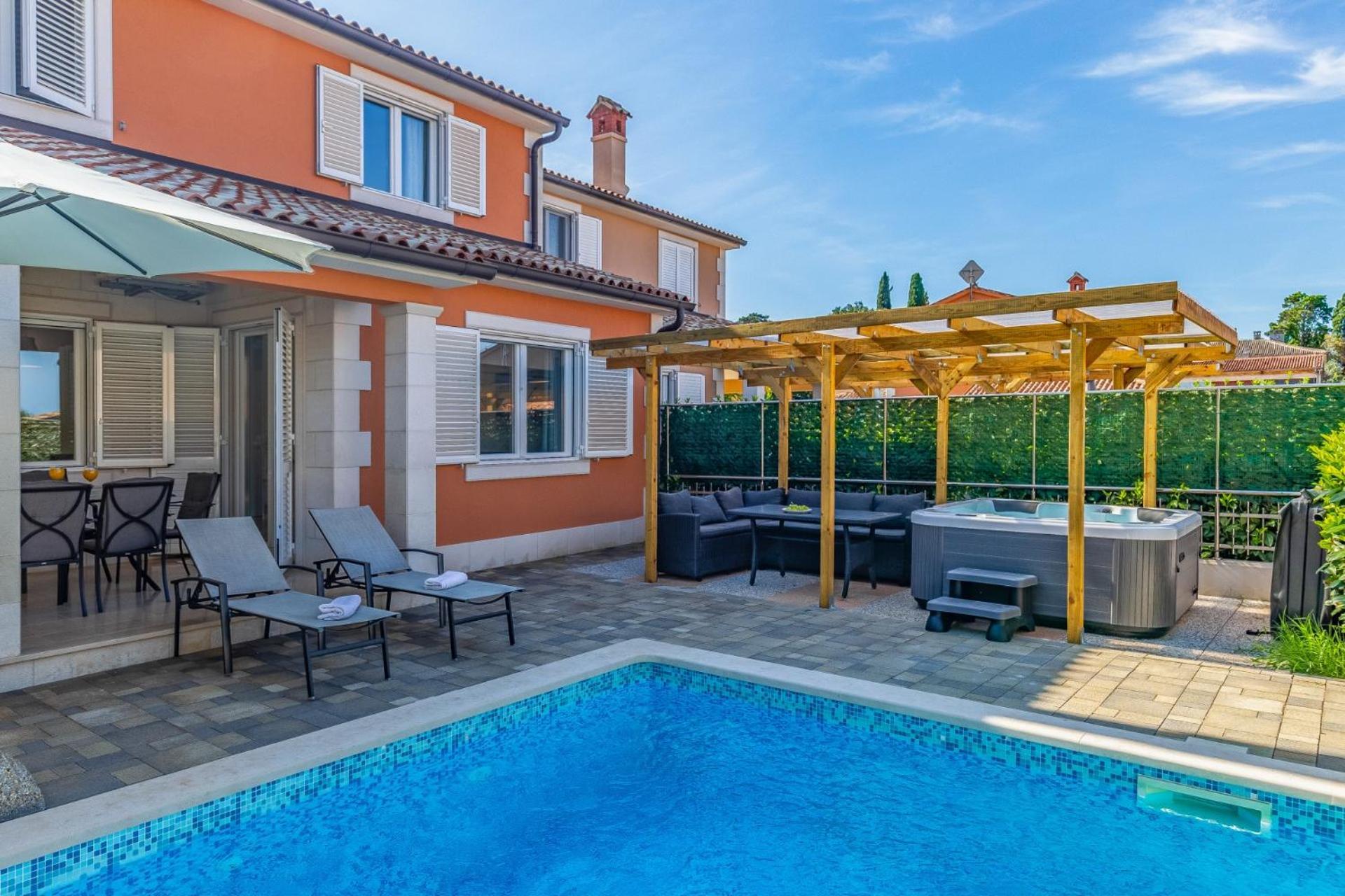 Villas Lotus With Pool And Jacuzzi Pula Buitenkant foto